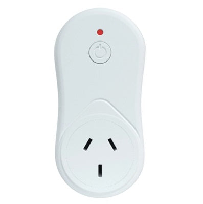 Smart WiFi Wall Plug with USB Charger White