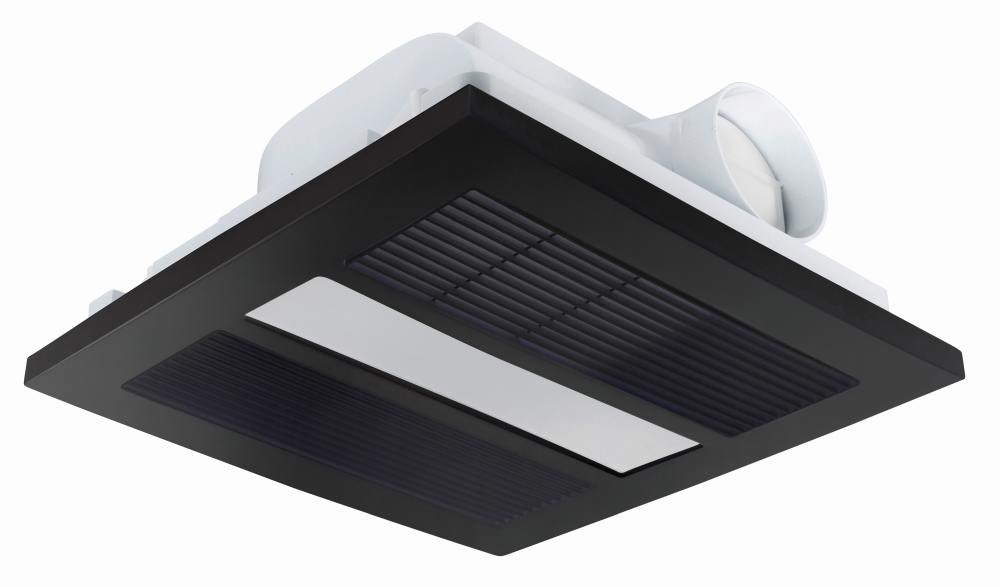 Solace 4 IN 1 Bathroom Mate Fan Heat Light Black