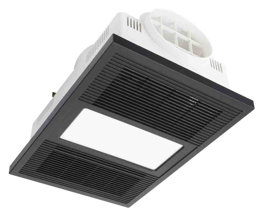 Solace XL 4 IN 1 Bathroom Mate Fan Heat Light Black