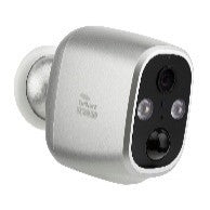 Smart Flare WiFi Camera Outdoor 1080p Silver