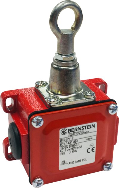 Safety Pull Rope Switch 120N Metal Sgl Direction 1N/O 1N/C