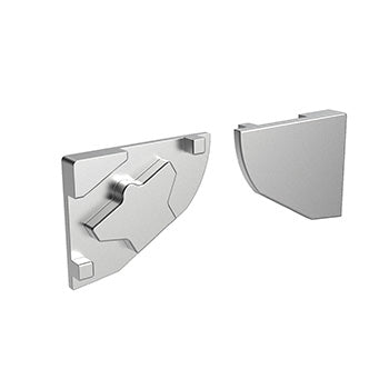 Baseline 08 End Cap Anodised Pkt2