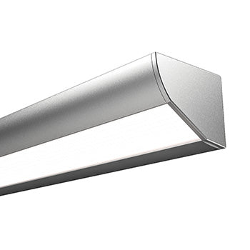 Baseline 08 Profile Rolled Opal Diffuser 4m Anodised