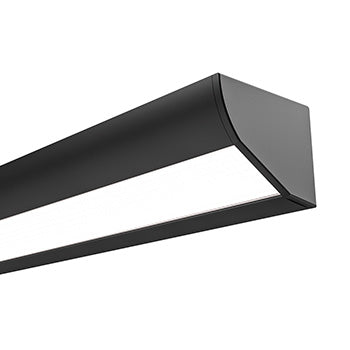 Baseline 08 Profile Rolled Opal Diffuser 2m Black