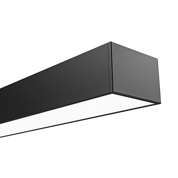 Highline 01 V2 Profile Rolled Opal Diffuser 4m Black
