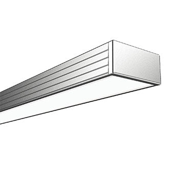 Lowline 01 V2 Mini Profile Rolled Opal Diffuser 2m Anodised