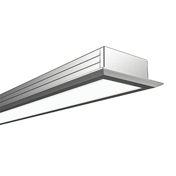 Lowline 02 V2 Mini Profile Rolled Opal Diffuser 4m Anodised