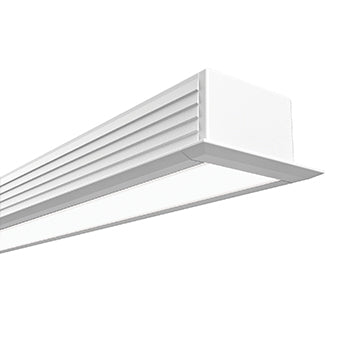 Lowline 02 V2 Profile Rolled Opal Diffuser 4m White