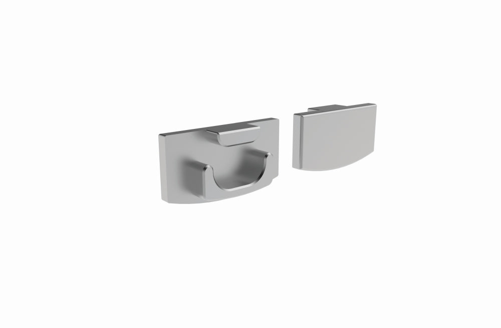 LP Baseline 01 Mini End Cap Anodised (Pkt2)