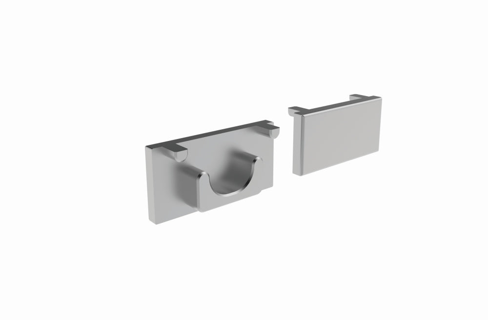 LP Lowline 01 Mini End Cap Anodised (Pkt2)