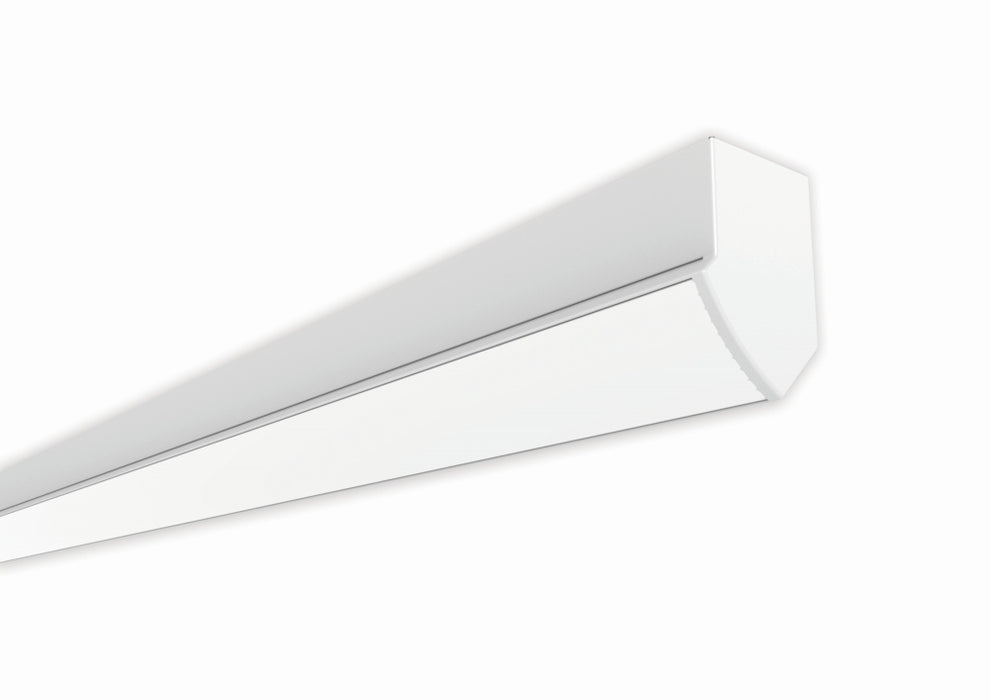 LP Techline 08 Profile Opal PC Diffuser 2m White