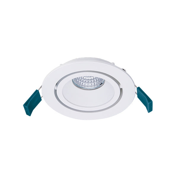 Mount Trim LED Gimble 90mm Downlight White