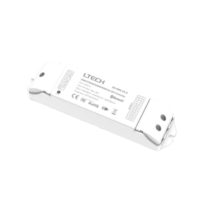 DMX Bluetooth LED Controller 5 x 4A