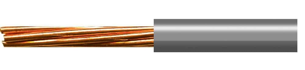 Tycab Lighting Wire .5mm Grey Solid V105 Single