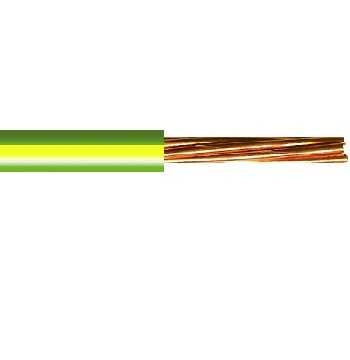 Tycab Conduit Wire 6mm PVC Green/Yellow