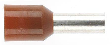 Bootlace Pin 10mm Brown (Pkt25)