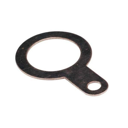 Earth Tag Brass 25mm Nickel Plated