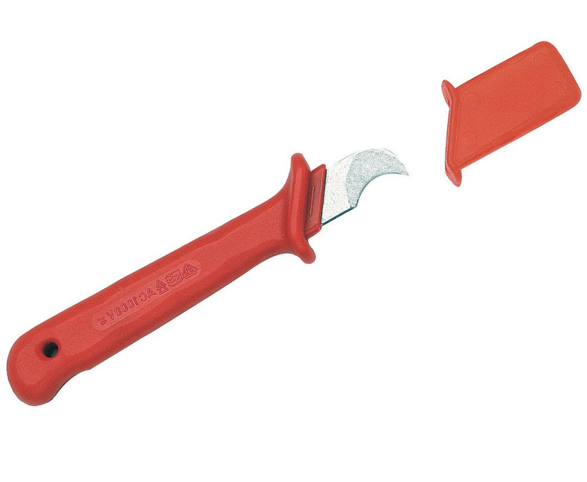 Cable Knife 1000V VDE Curved Blade