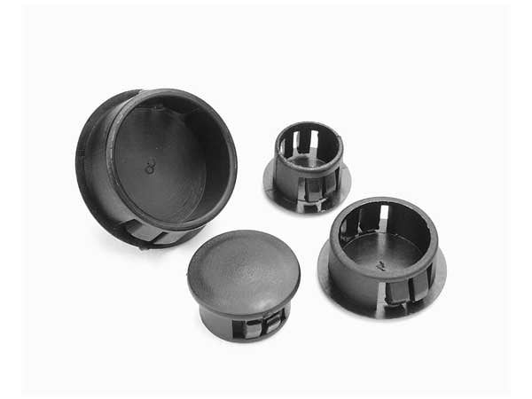 Snap In Plug 19mm Nylon (Pkt50)