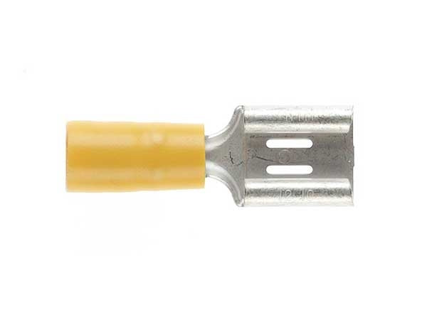 Quick Connect 9.5mm Yellow (Pkt25) Double Grip
