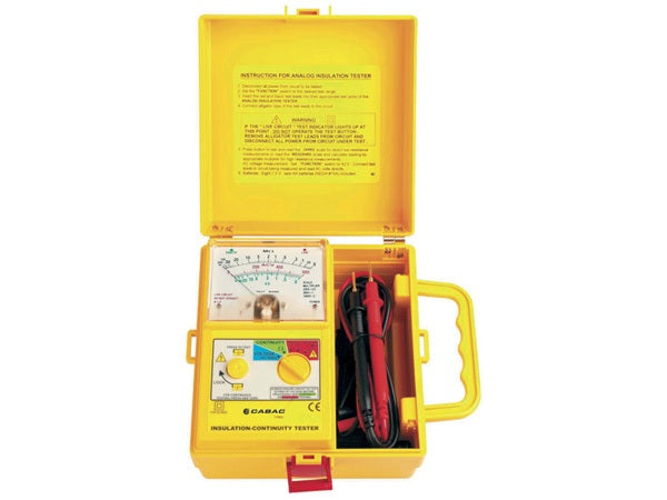 Insulation Tester Analogue 500/1000V
