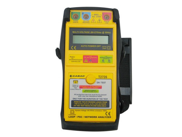 T2726 Network Analyser Loop Impedance PSC