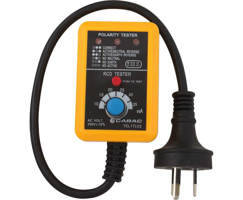 Toptronic Power Point RCD & Wire Checker V2