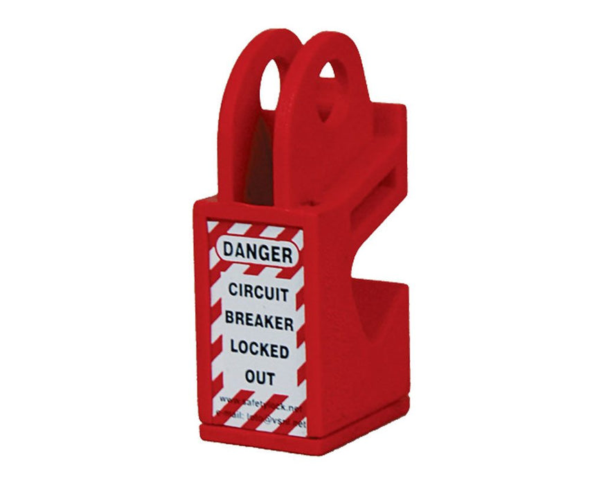 Extreme Safety Circuit Breaker Lockout Medium Red
