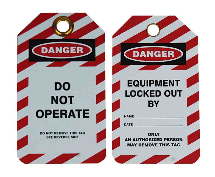 Extreme Safety Tag Out Of Service Laminated 10pk