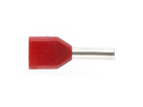 Twin Bootlace 2x 1mm Red (Pkt100)