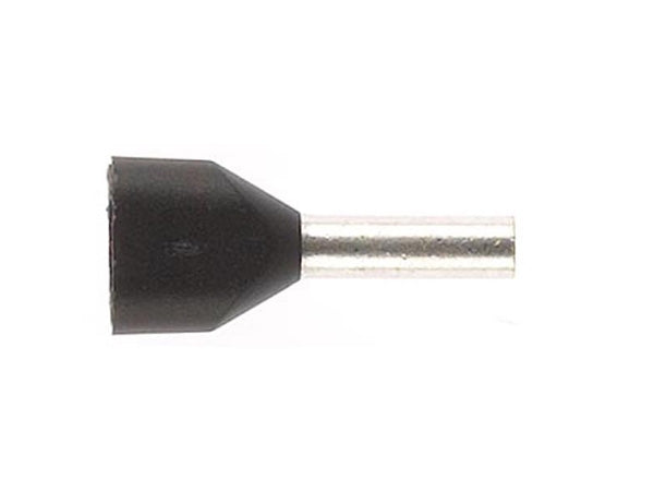 Twin Bootlace 2x 1.5mm Black (Pkt100)