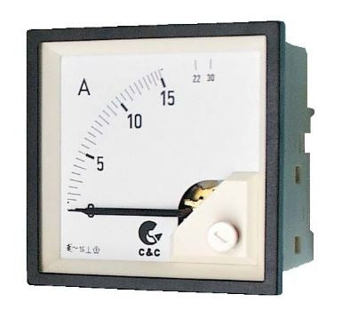 CEQ72 Ammeter 30A O/Scaled to 60A M/Iron