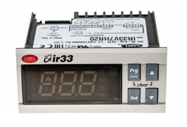 Temp Control 2NTC/PTC/PT1000 IR 230V 1Relay Out Panel