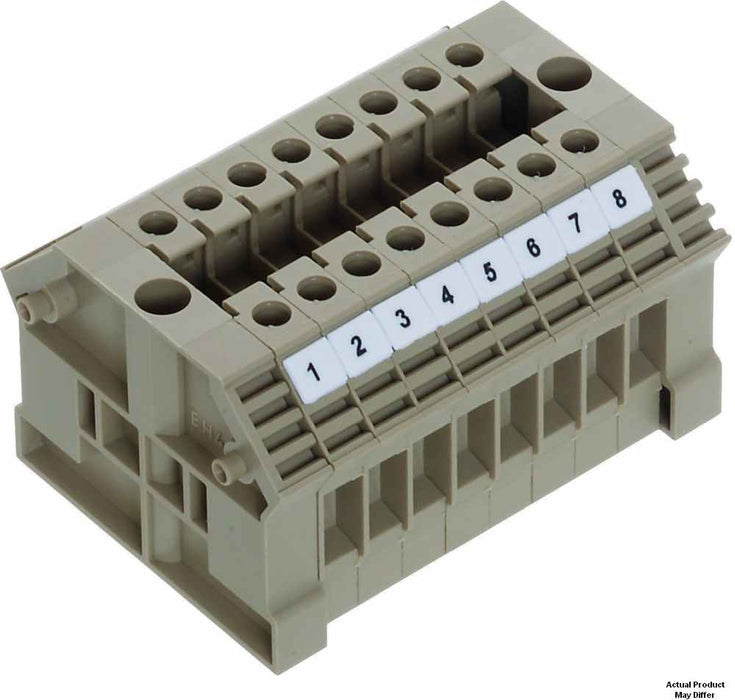 Terminal 2.5mm 10Pole Single Beige