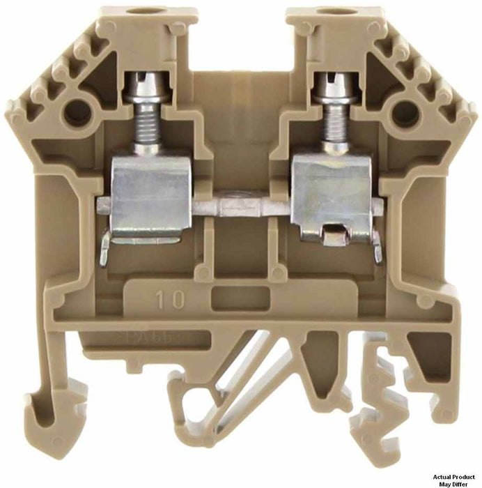 Single Level 4mm Terminal Block Red