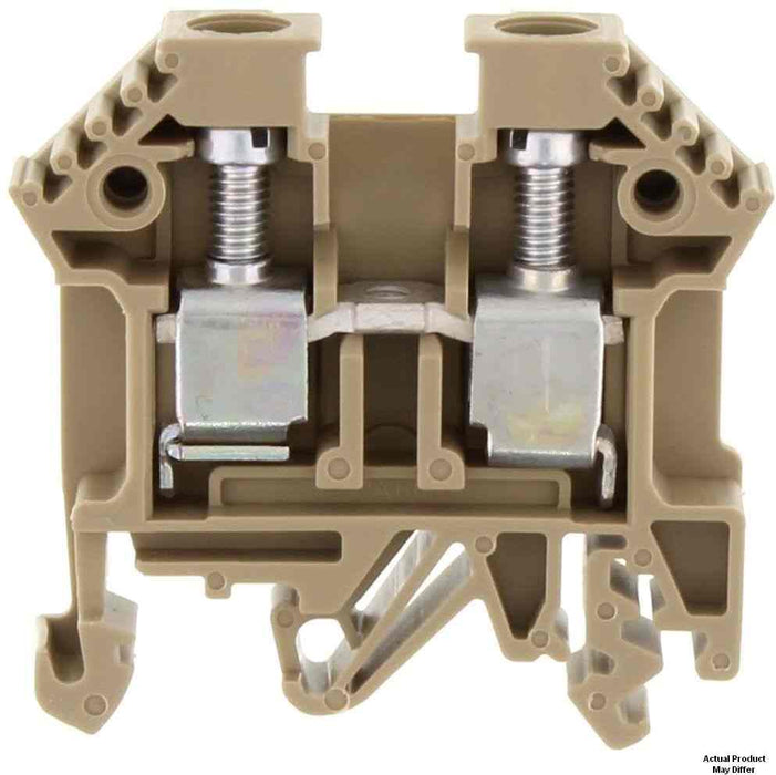 Single Level 10mm Terminal Block Black