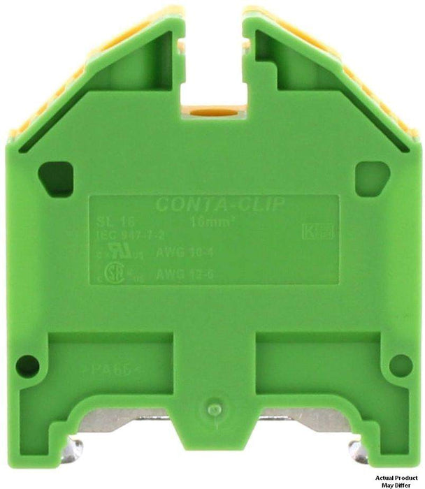 Terminal Block 16mm Earth