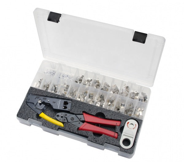Platinum 10G Termination Kit Crimp Tools Stripper & Connects