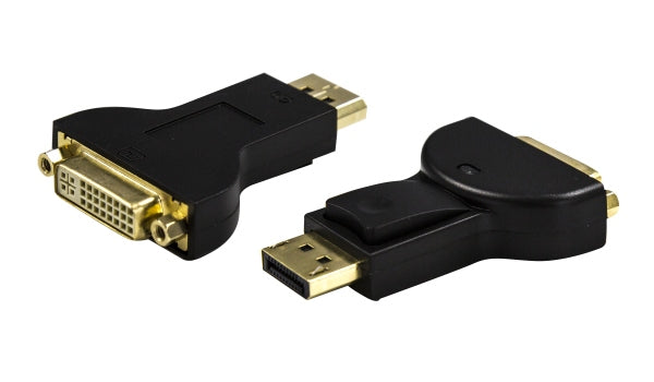 DisplayPort to DVI-D Adaptor Passive Converter