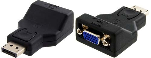 DisplayPort to VGA Female Converter