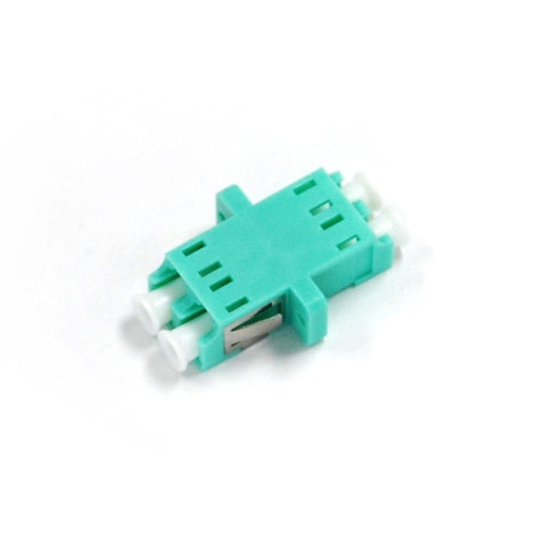 Fibre Joiner LC to LC Duplex Multimode Aqua