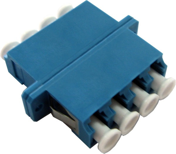 Fibre Joiner LC to LC Quad Single Mode Blue