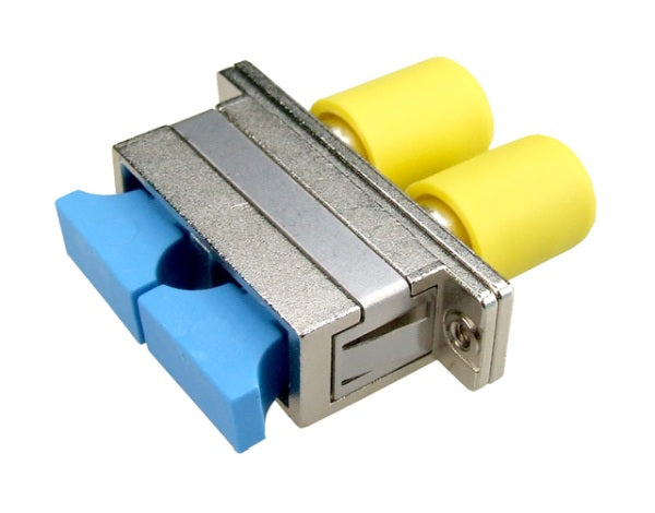 Fibre Joiner SC to ST Duplex Single Mode Blue