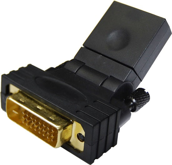 Socket Adaptor DVI-D Male Plug to HDMI Socket