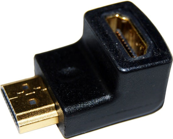 Adaptor HDMI Left Angle High Speed Ethernet G/Plate Connect