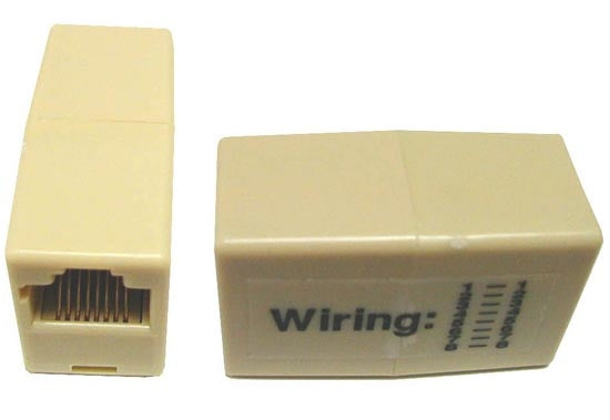 Joiner RJ45 8 Conductor 2Way Voice Rated