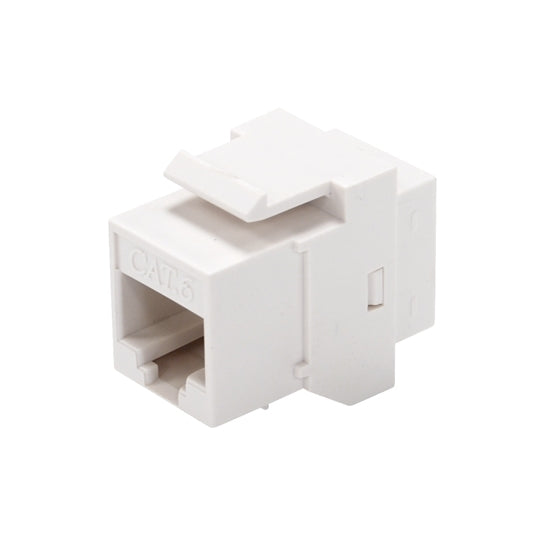 Joiner RJ45 Cat6 8 Conductor 2Way 2x RJ45 Skt White