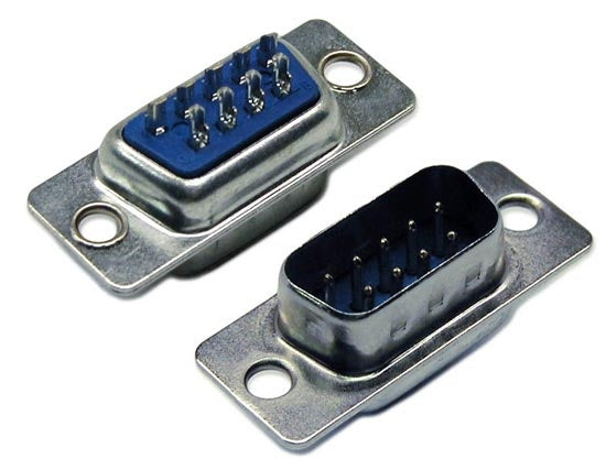 Solder Connector Male DB9