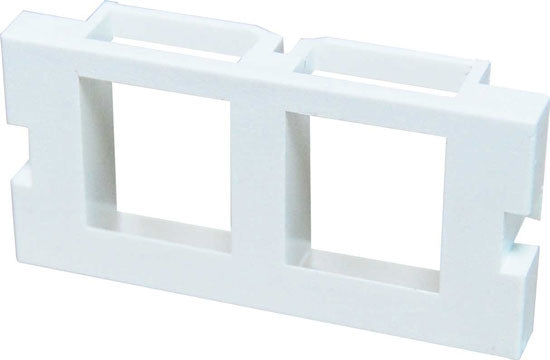 Keystone Bezel 2x Port for AVP-3UFP Plate
