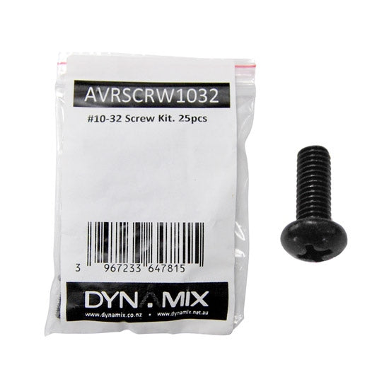 AV Rack 10-32 Screw Kits 25Set/Bag